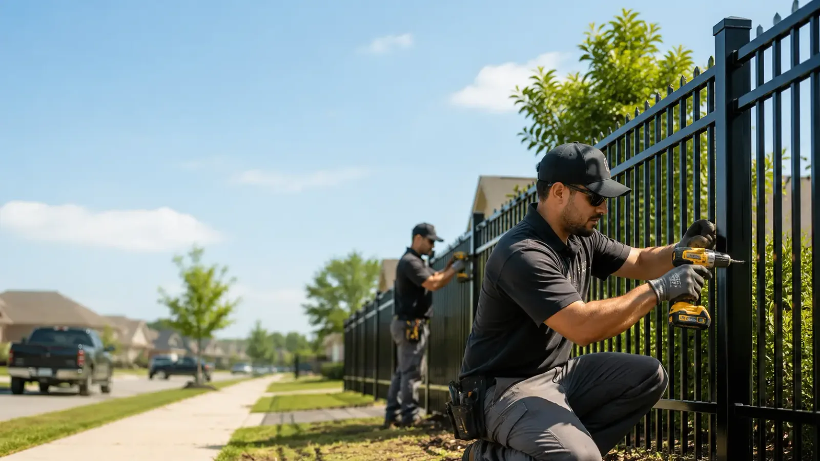 Metal Fence Installation in Blaine, KY